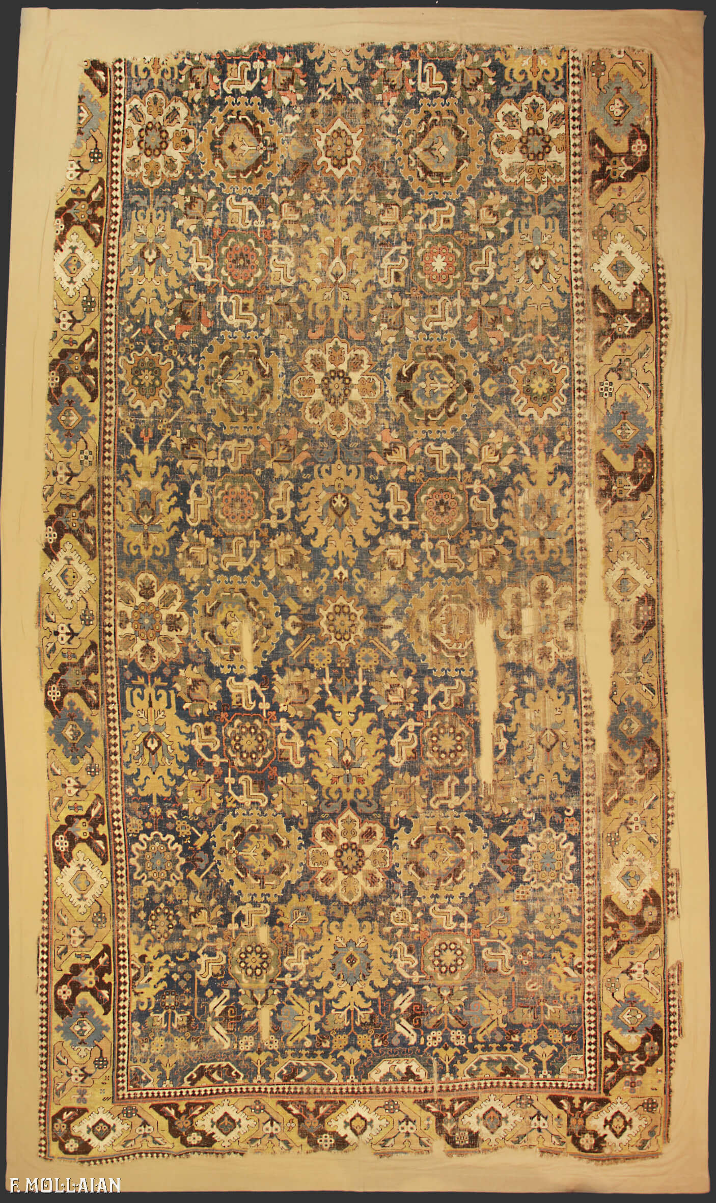 Tappeto Caucasico Antico Karabak « Museale » n°:77569319